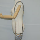 CHANEL Chain Chanel 19 Shoulder Bag Lamb Skin Gold Silver CC Auth fm4698M-24