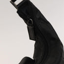 GUCCI GG Canvas Shoulder Bag Nylon Black Silver 012 0384 08 2123 Auth fm4703-10