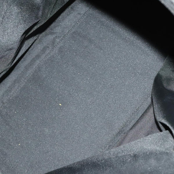 GUCCI GG Canvas Shoulder Bag Nylon Black Silver 012 0384 08 2123 Auth fm4703