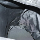 GUCCI GG Canvas Shoulder Bag Nylon Black Silver 012 0384 08 2123 Auth fm4703-18