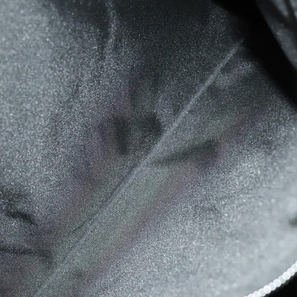 GUCCI GG Canvas Shoulder Bag Nylon Black Silver 012 0384 08 2123 Auth fm4703