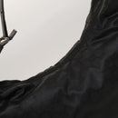 GUCCI GG Canvas Shoulder Bag Nylon Black Silver 012 0384 08 2123 Auth fm4703-6