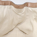 GUCCI Sukey Hand Bag Leather Pink Gold 211944 Auth fm4704-19