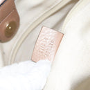 GUCCI Sukey Hand Bag Leather Pink Gold 211944 Auth fm4704-12