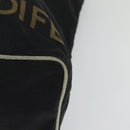 FENDI Hand Bag Nylon Black Auth fm4706-14