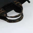 FENDI Hand Bag Nylon Black Auth fm4706-7