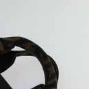 FENDI Hand Bag Nylon Black Auth fm4706-8