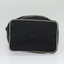FENDI Hand Bag Nylon Black Auth fm4706-5