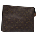 LOUIS VUITTON Monogram Poche Toilette 26 Pouch M47542 LV Auth fm4711-1
