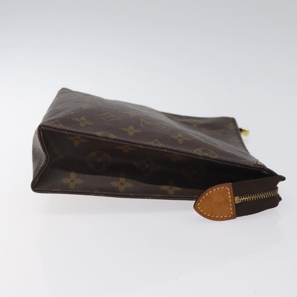 LOUIS VUITTON Monogram Poche Toilette 26 Pouch M47542 LV Auth fm4711