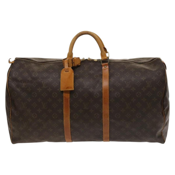 LOUIS VUITTON Monogram Keepall 60 Boston Bag M41422 LV Auth fm4719