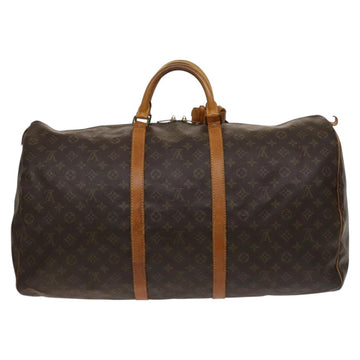 LOUIS VUITTON Monogram Keepall 60 Boston Bag M41422 LV Auth fm4719 - 0