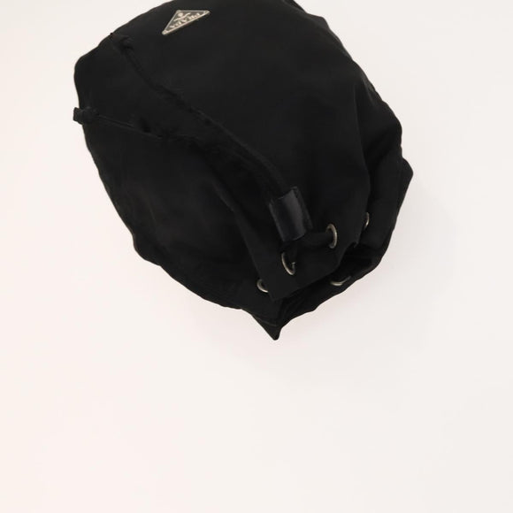 PRADA Hand Bag Nylon Leather 3Set Pink Black Auth fm4723