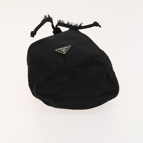 PRADA Hand Bag Nylon Leather 3Set Pink Black Auth fm4723