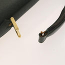 LOUIS VUITTON Taiga Epi Pouch Hand Bag 2Set Epicea Black LV Auth fm4726-7