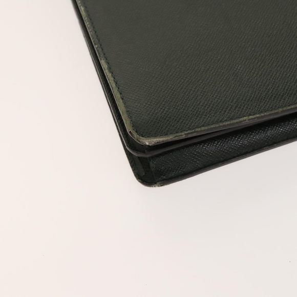 LOUIS VUITTON Taiga Epi Pouch Hand Bag 2Set Epicea Black LV Auth fm4726