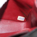 CHANEL Matelasse Chain Shoulder Bag Lamb Skin Black Gold CC Auth fm4732-24