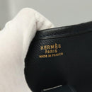 HERMES Evelyn 1 GM Shoulder Bag Courchevel Navy Auth fm4738-15