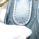 HERMES Evelyn 1 GM Shoulder Bag Courchevel Navy Auth fm4738-19