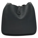 HERMES Evelyn 1 GM Shoulder Bag Courchevel Navy Auth fm4738-3