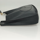 HERMES Evelyn 1 GM Shoulder Bag Courchevel Navy Auth fm4738-5