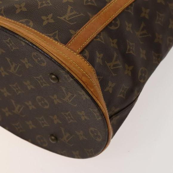 LOUIS VUITTON Monogram Bucket GM Shoulder Bag M42236 LV Auth fm4751
