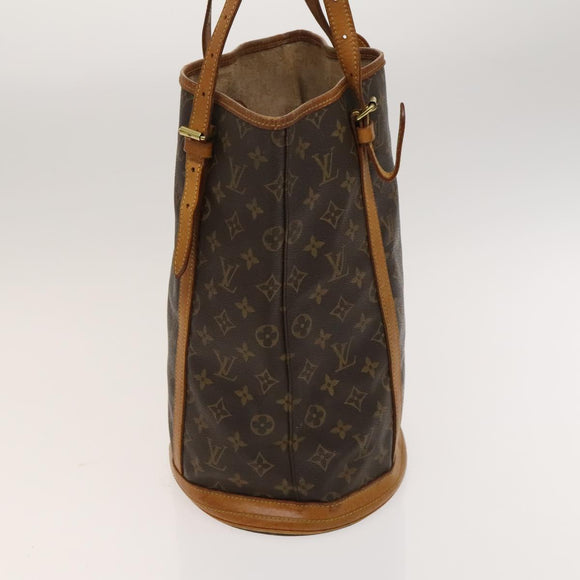 LOUIS VUITTON Monogram Bucket GM Shoulder Bag M42236 LV Auth fm4751