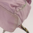 PRADA Backpack Nylon Pink Silver Auth fm4758-16