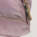 PRADA Backpack Nylon Pink Silver Auth fm4758-18
