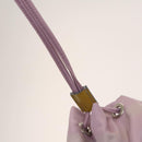 PRADA Backpack Nylon Pink Silver Auth fm4758-22