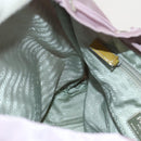 PRADA Backpack Nylon Pink Silver Auth fm4758-25