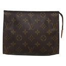 LOUIS VUITTON Monogram Poche Toilette 19 Pouch M47544 LV Auth fm4762-13