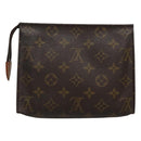 LOUIS VUITTON Monogram Poche Toilette 19 Pouch M47544 LV Auth fm4762-2