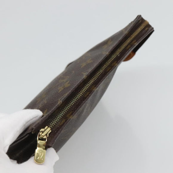 LOUIS VUITTON Monogram Poche Toilette 19 Pouch M47544 LV Auth fm4762