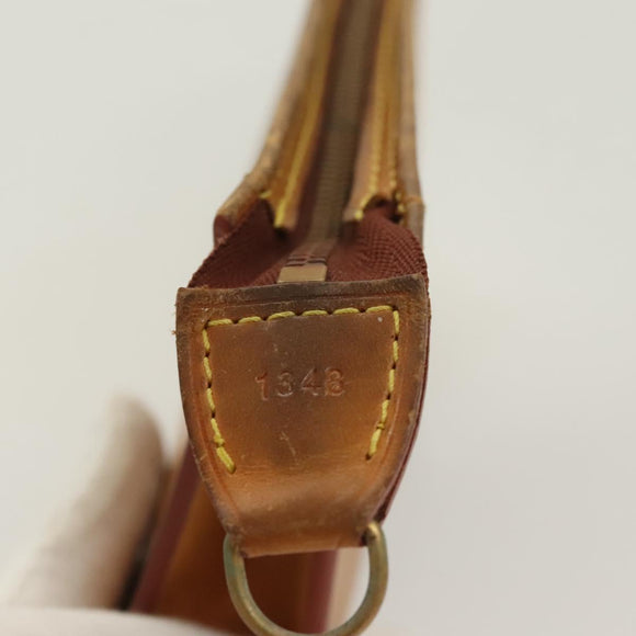 LOUIS VUITTON Nomad Male Ventiem Pouch 20th Anniversary Beige M99070 Auth fm4765