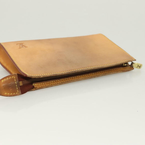 LOUIS VUITTON Nomad Male Ventiem Pouch 20th Anniversary Beige M99070 Auth fm4765