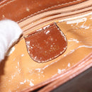 GUCCI Bamboo Shoulder Bag Leather Brown Gold 001 14 1571 Auth fm4767-16