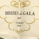 HERMES Carre 90 Scarf ""BRIDES de GALA"" Silk Red Auth fm4775-13