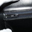 Christian Dior Shoulder Bag Leather Black Gold Auth fm4788-17