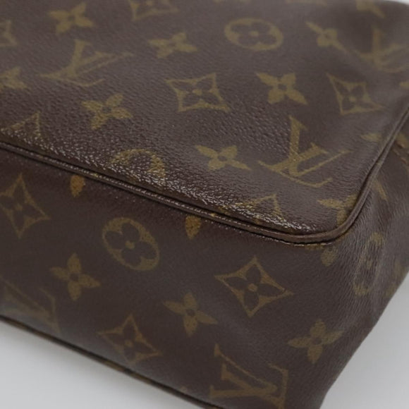 LOUIS VUITTON Monogram Trousse Toilette 28 Clutch Bag M47522 LV Auth fm4791