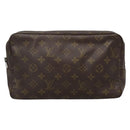 LOUIS VUITTON Monogram Trousse Toilette 28 Clutch Bag M47522 LV Auth fm4791-13