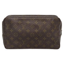 LOUIS VUITTON Monogram Trousse Toilette 28 Clutch Bag M47522 LV Auth fm4791-2