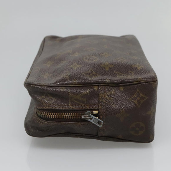 LOUIS VUITTON Monogram Trousse Toilette 28 Clutch Bag M47522 LV Auth fm4791