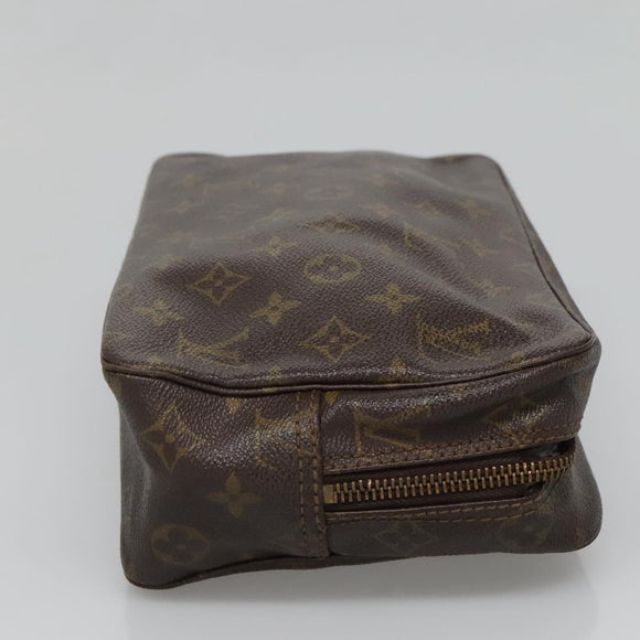 LOUIS VUITTON Monogram Trousse Toilette 28 Clutch Bag M47522 LV Auth fm4791