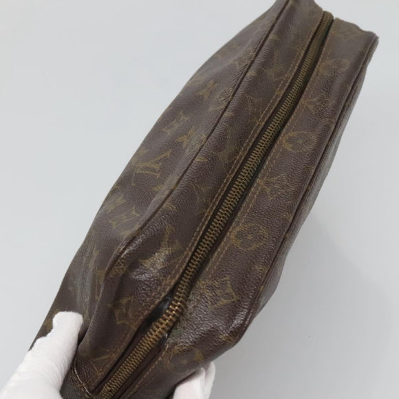 LOUIS VUITTON Monogram Trousse Toilette 28 Clutch Bag M47522 LV Auth fm4791