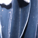 GUCCI Shoulder Bag Leather Navy Gold Auth fm4794-21