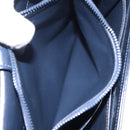 GUCCI Shoulder Bag Leather Navy Gold Auth fm4794-22