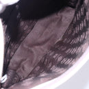 LOEWE Shoulder Bag Leather Gray Silver Auth fm4815-10