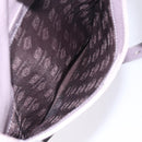 LOEWE Shoulder Bag Leather Gray Silver Auth fm4815-24