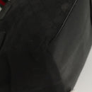 GUCCI GG Canvas Web Sherry Line Tote Bag Black Silver 131228 Auth fm4817-9